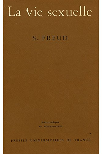 la vie sexuelle / freud, sigmud / réf16798
