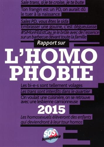 rapport sur l'homophobie 2015