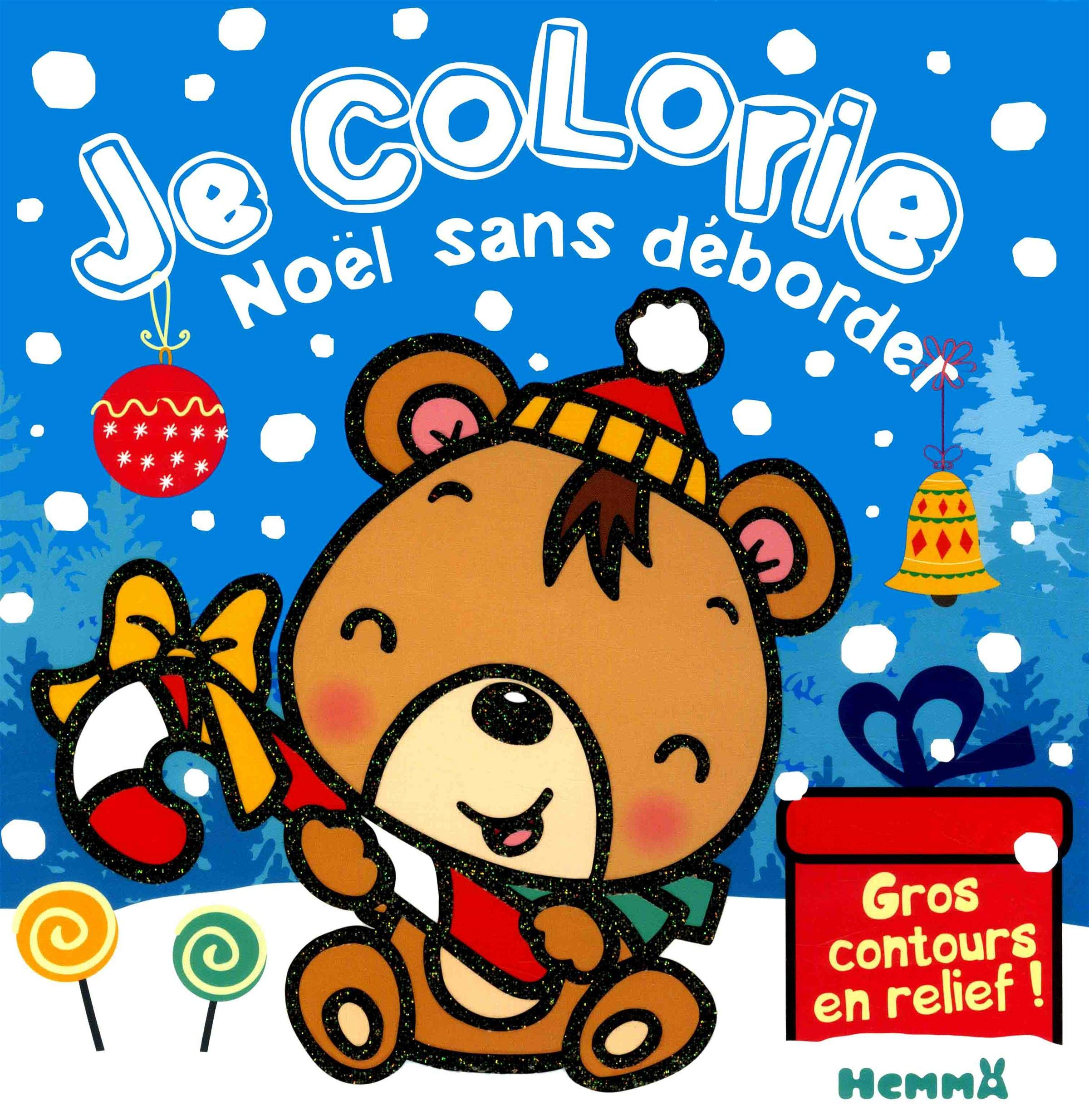 Je colorie Noël sans déborder