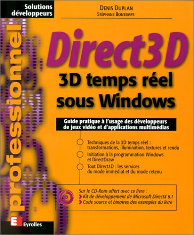 Direct 3D : 3D temps réel sous Windows