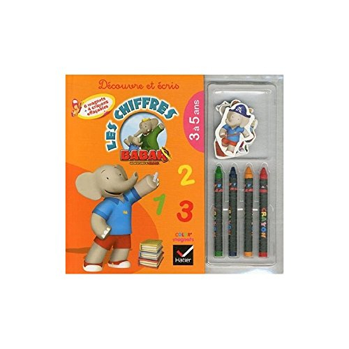 Découvre et écris les chiffres : Babar, les aventures de Badou