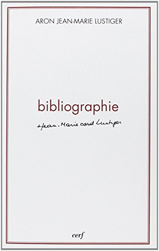 Aron Jean-Marie Lustiger : bibliographie