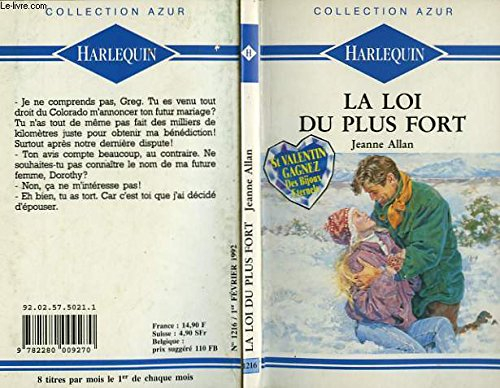 la loi du plus fort - rancher's bride