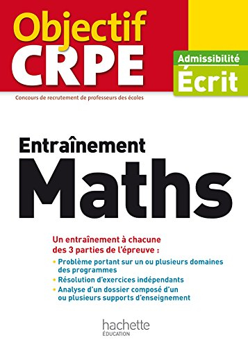 Entraînement maths : admissibilité écrit