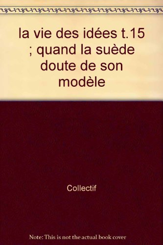 Vie des idées (La), n° 15