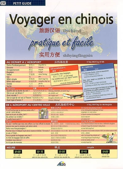 Voyager en chinois : pratique et facile