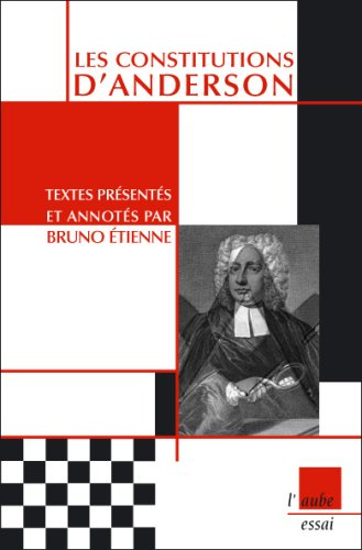les constitutions d'anderson