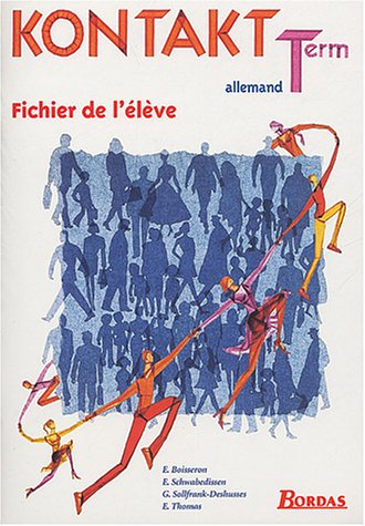 Kontakt, terminales LV1-LV2 allemand : fichier de l'élève