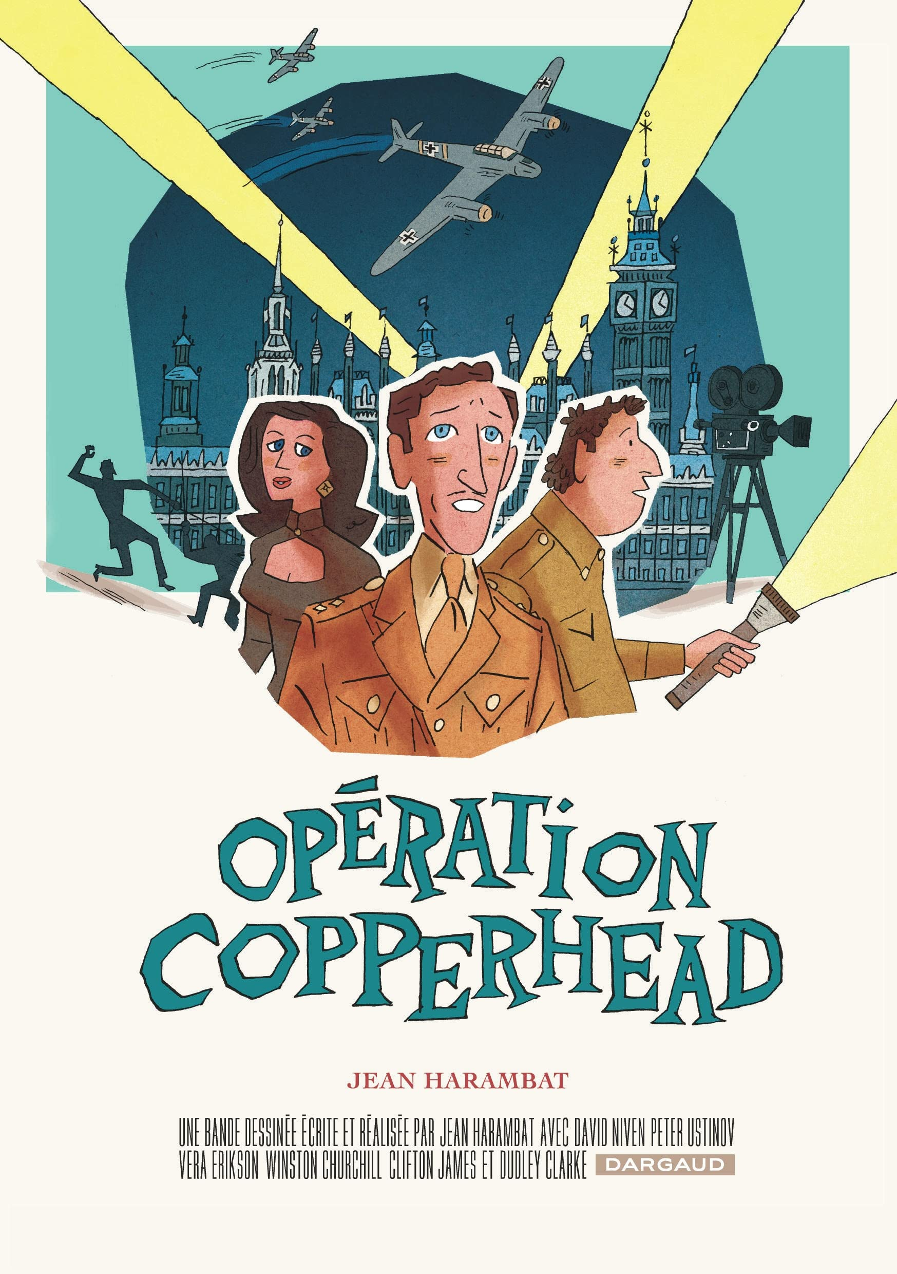 Opération Copperhead : une bande dessinée écrite et réalisée par Jean Harambat avec David Niven, Pet