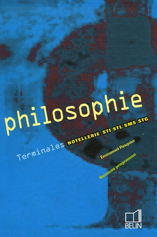 Philosophie, terminales hôtellerie STI, STL, SMS, STG