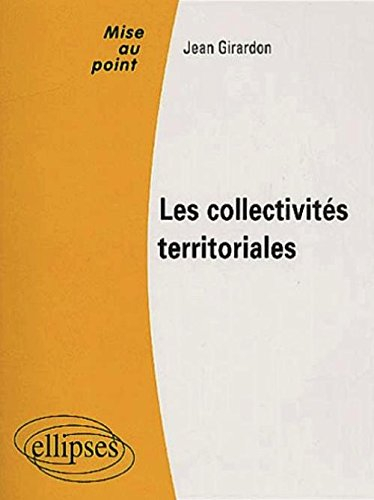 Les collectivités territoriales