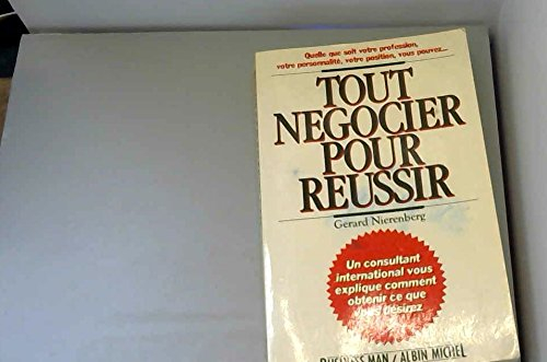 Tout négocier pour réussir