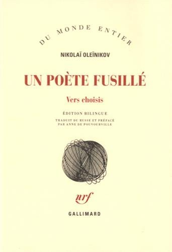Un poète fusillé : vers choisis