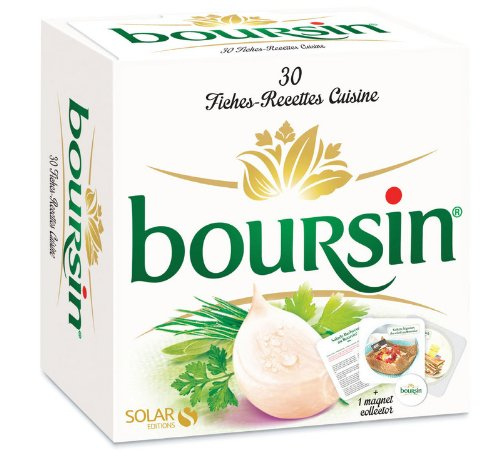 Boursin : 30 fiches-recettes cuisine