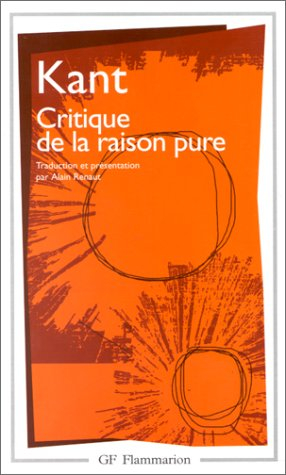 critique de la raison pure