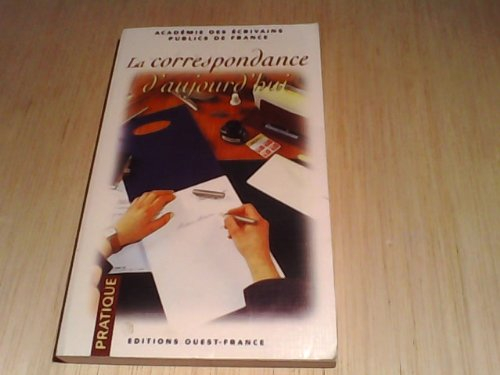 La correspondance aujourd'hui