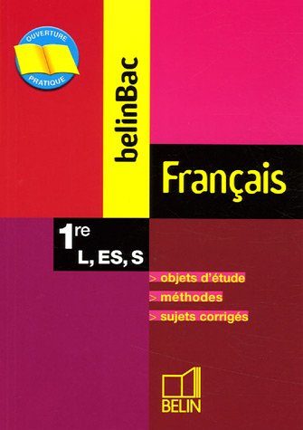 français 1e l, es, s