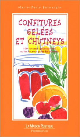 Confitures, gelées et chutneys
