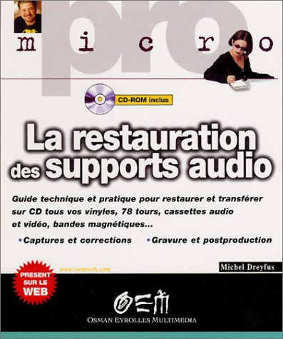 La restauration des supports audio