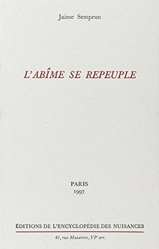 L'abîme se repeuple