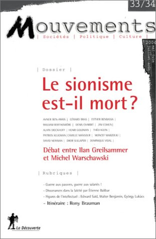 Mouvements, n° 33. Le sionisme est-il mort ?