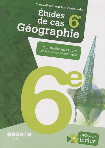 Etudes de cas géographie 6e