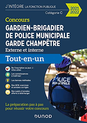Concours gardien-brigadier de police municipale, garde champêtre externe et interne catégorie B et C