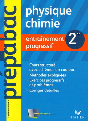 Physique-chimie 2de : entraînement progressif