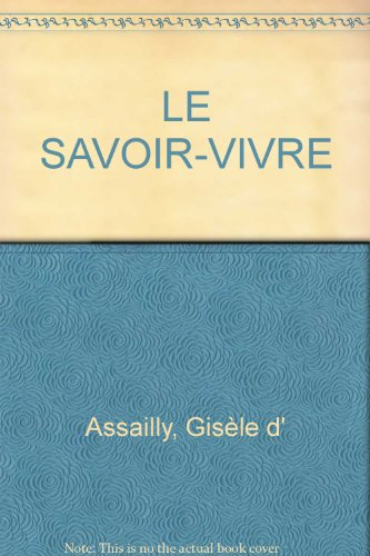 Le savoir-vivre