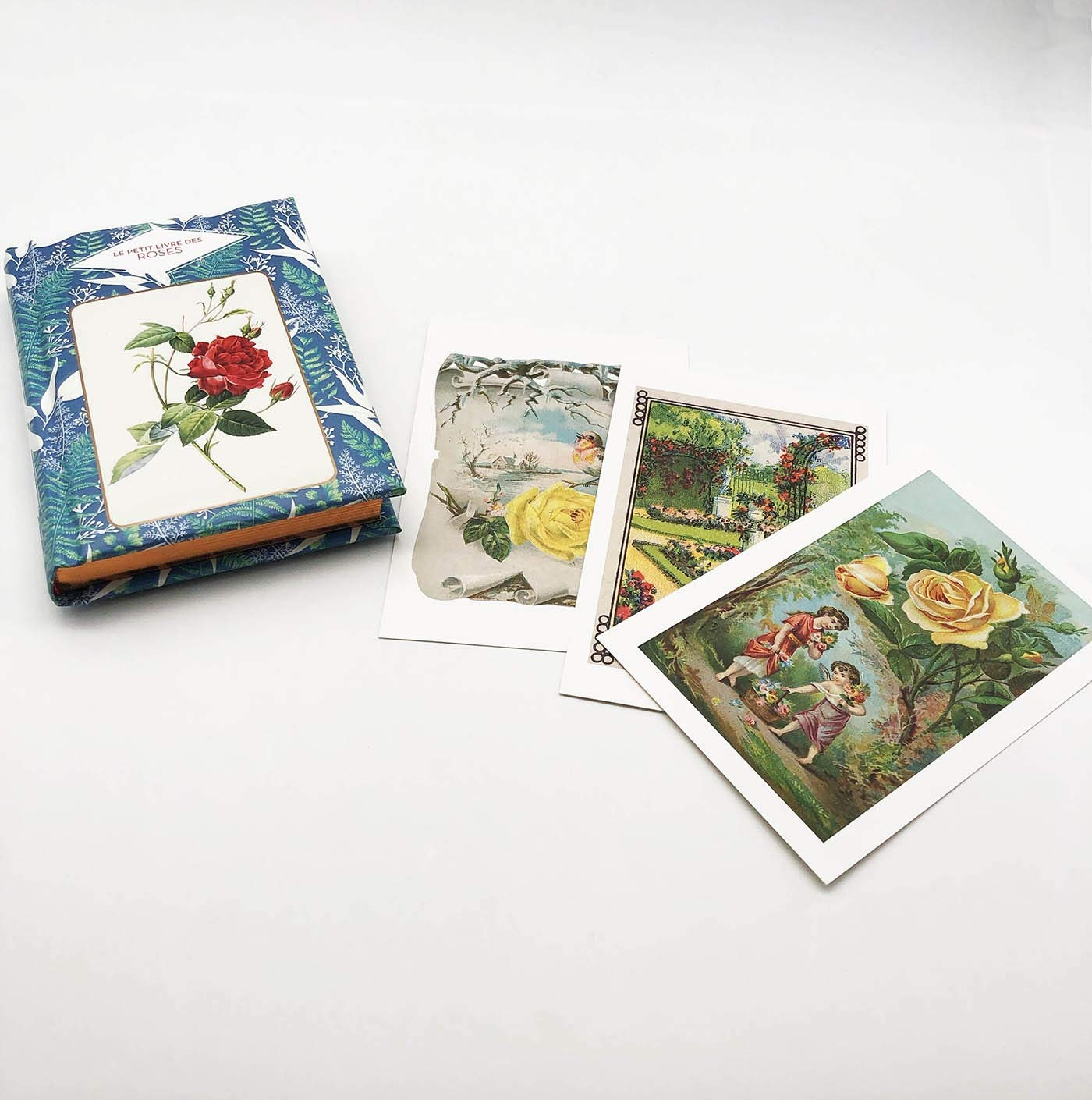 Le petit livre des roses + cartes postales