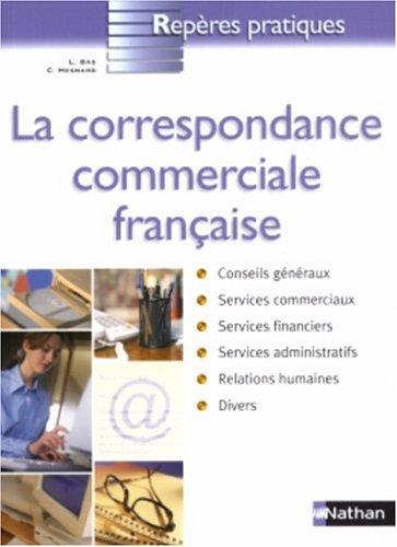 La correspondance commerciale française