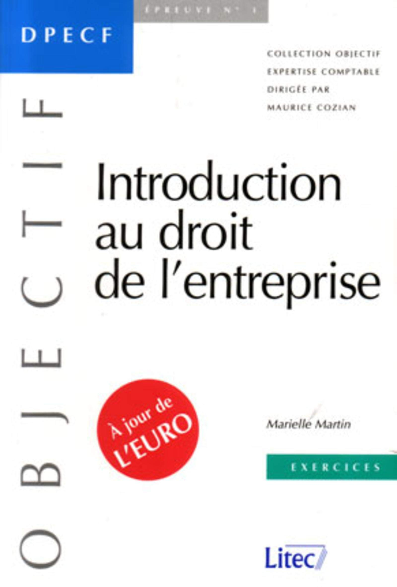 Exercices d'Introduction au droit de l'entreprise