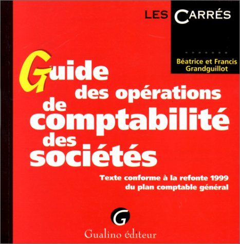 Guide des opérations de comptabilité des sociétés