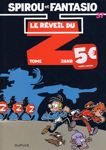 spirou et fantasio, tome 37 : le reveil du z