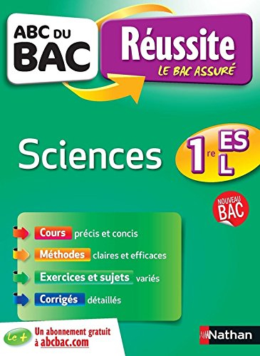Sciences : 1re ES, L