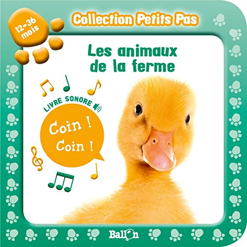 Les animaux de la ferme : livre sonore