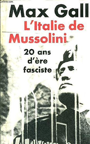 L'Italie de Mussolini