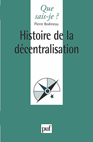 Histoire de la décentralisation