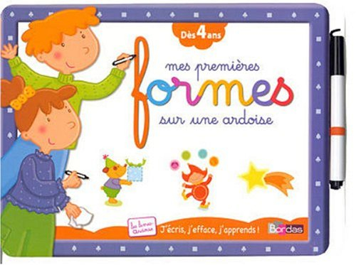 Mes premières formes sur une ardoise