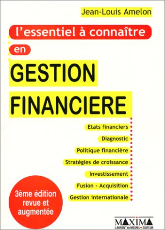 l'essentiel à connaître en gestion financière