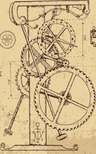 Carnet de Mots de Passe: A5 - 98 Pages - 106 - Steam Punk - Plans - Vintages