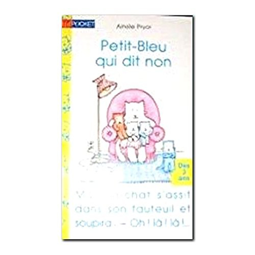 Petit bleu qui dit non