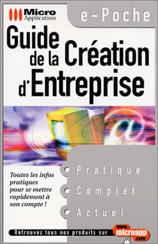 Guide de la création d'entreprise