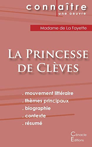Fiche de lecture La Princesse de Clèves de Madame de La Fayette (Analyse littéraire de référence et 