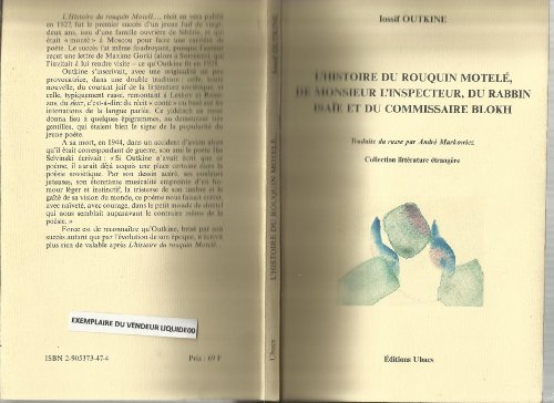 L'Histoire du rouquin Motelé, de monsieur l'inspecteur, du rabbin Isaïe et du commissaire Blokh