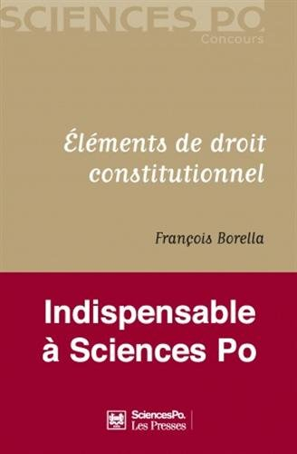 Eléments de droit constitutionnel
