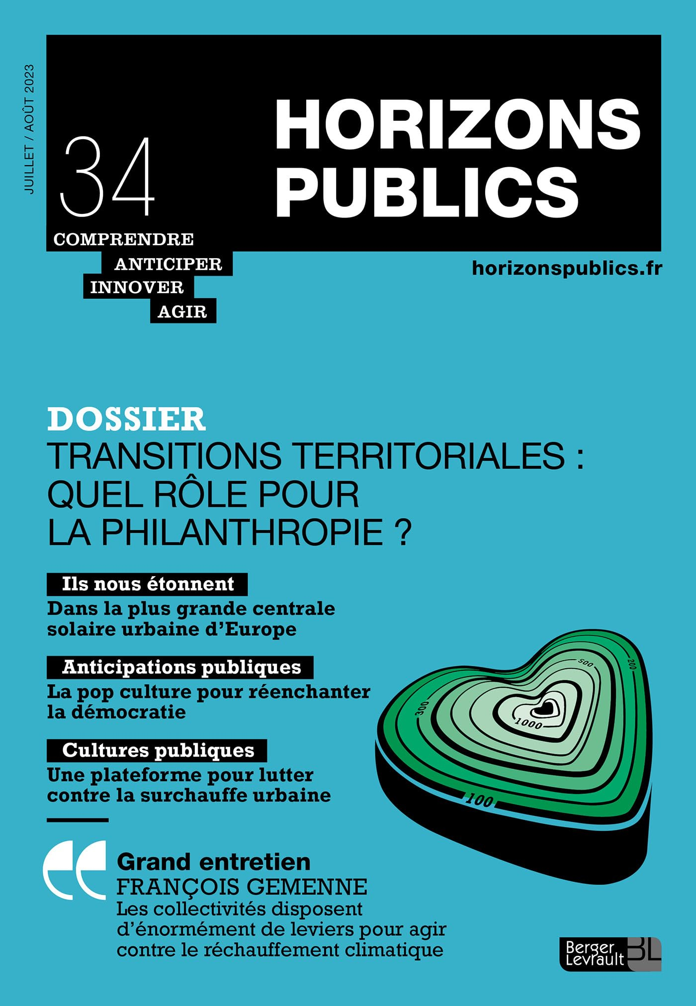 Horizons publics : comprendre, anticiper, innover, agir, n° 34. Transitions territoriales : quel rôl