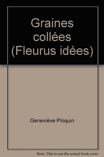 Des graines collées