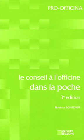 le conseil à l'officine dans la poche