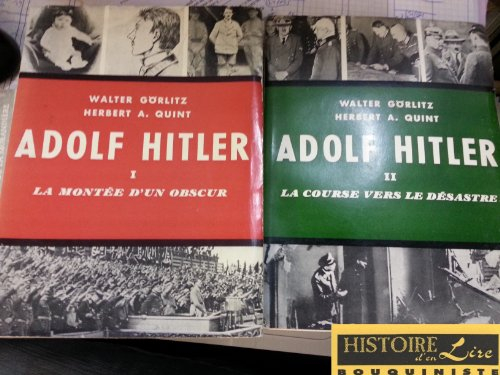 adolf hitler tome i la montée d'un obscur